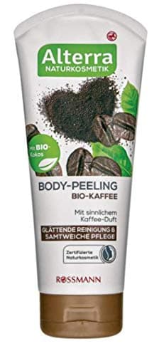 Image of Body Scrub Organic Coffee - with Sensual Coffee Fragrance, Smoothing Cleaning & Velvety Soft Care, Certified Natural Cosmetics, Vegan - 200 ml