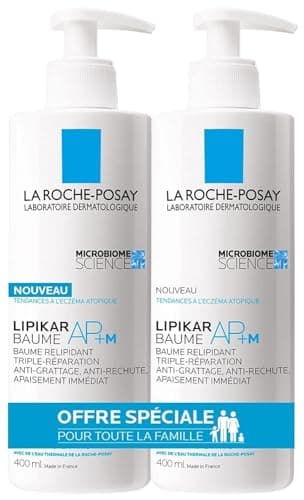 Image of La Roche-Posay Lipikar AP+ M Replenishing Balm 2 x 400ml