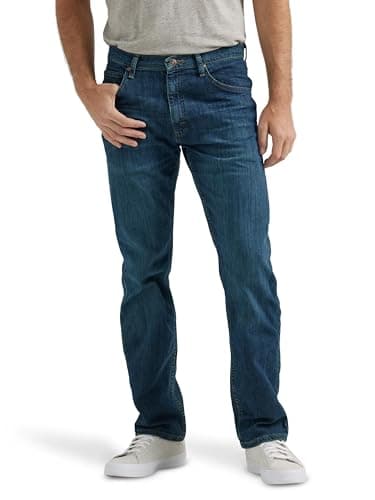 Image of Wrangler Authentics Men's Authentics Classic Regular-fit Jean, Light Stonewash, 36W / 28L
