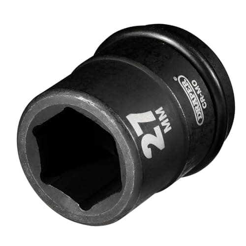 Image of Draper 28719 Expert Hi-Torq 6 Point Impact Socket, 3/4" Square Drive, 27mm , Blue