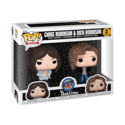 Image of Funko POP! Rocks: the Black Crowes 2PK - Chris Robinson - Collectable Vinyl Figure - Gift Idea - Official Merchandise - Toys for Kids & Adults - Music Fans - Model Figure for Collectors and Display