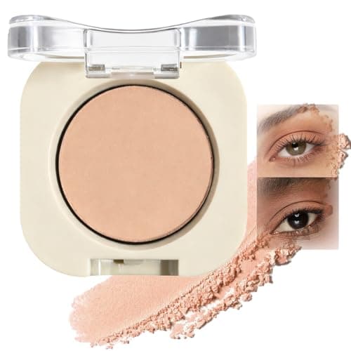 Image of Matte Eyeshadow Palette in Single Shades - Smooth Silky Blendable Texture, Long-Lasting Waterproof for Sensitive Eyes & All-Day Wear, Natural Finish for Office & Evening Makeup