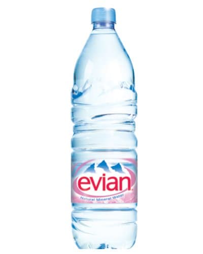 Image of Evian Natural Spring Water 1.5 Litre (Pack of 12)