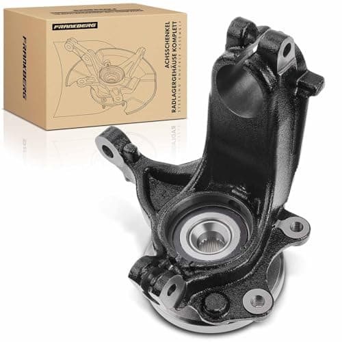 Image of Frankberg Steering Knukle Assembly Front Axle Left Compatible with C3 I FC FN 2002-2011 C3 II SC 2009-2020 207 WA WC 2006-2015 208 I CA CC 2012-2024