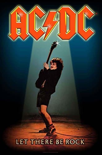 Image of Let There Be Rock Textil Poster [Zubehör] Ac/Dc