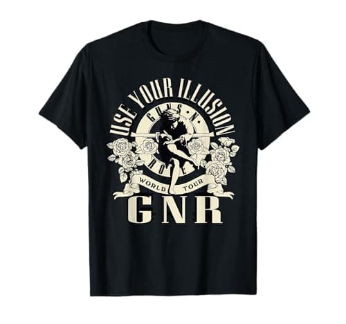 Image of Official Guns N' Roses Illusion World Tour T-Shirt