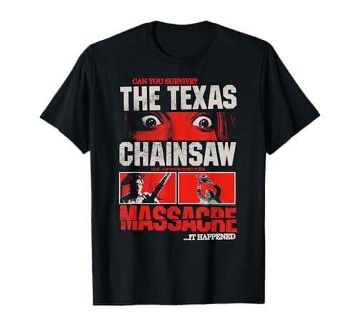 Image of The Texas Chainsaw Massacre Can You Survive Eyes Horror T-Shirt