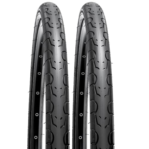Image of YunSCM 2PCS 24 Inch Road Bike Tyre 24x1.50 Tire 40-507 Compatible with 24x1.50 24x1.5 24X1.50 Bike Bicycle Tyres