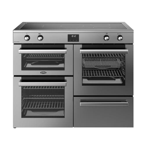 Image of Belling Cookcentre 110cm Electric Induction Range Cooker - Stainless
