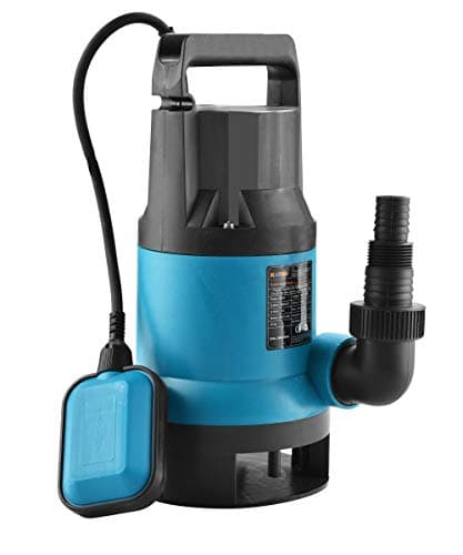 Image of KATSU 750W Portable Submersible Pump for Clean and Dirty Water for Garden Pond, Pools, Ditches + Float Switch