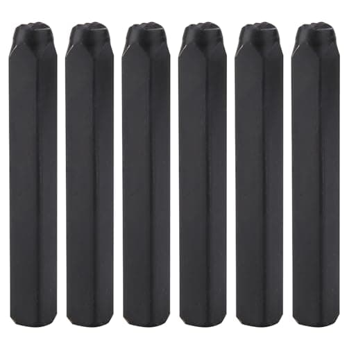 Image of CFTGIW 36pcs/Set 4mm Steel Stamp Punch Set Alphabet Letter Number Die Tool 36 Total Numbers Mak Metal StampLetter PunchNumber PunchStamp PunchStamp Punch