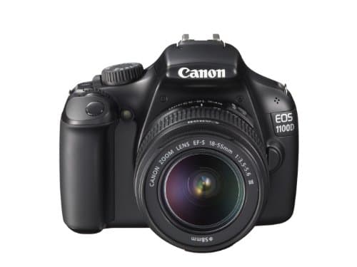 Image of Canon EOS 1100D Digital SLR Camera (With 18-55 mm f/3.5-5.6 DC III Lens Kit) (Renewed)