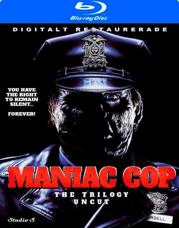 Image of Maniac Cop Trilogy ( Maniac Cop / Maniac Cop 2 / Maniac Cop 3: Badge of Silence ) (Blu-Ray)