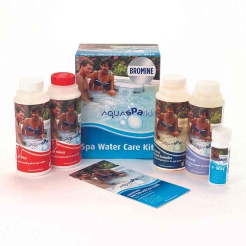 Image of AQUASPARKLE Bromine Spa Starter Kit - Hot Tub Chemical Kit