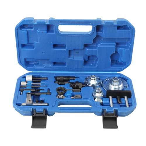 Image of Lfhelper Diesel Engine Camshaft Timing Locking Tool, 22 Pcs HP Pump Locking Set Kit, Compatible with VAG VW 2.7 3.0 TDi V6 4.0 4.2 TDi V8 CRD for Engine Repair and Adjustment Tasks