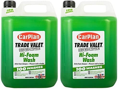 Image of CarPlan Set of 2 CFW005 Trade Valet Hi-Foam Wash Car Shampoo - TWO PACK