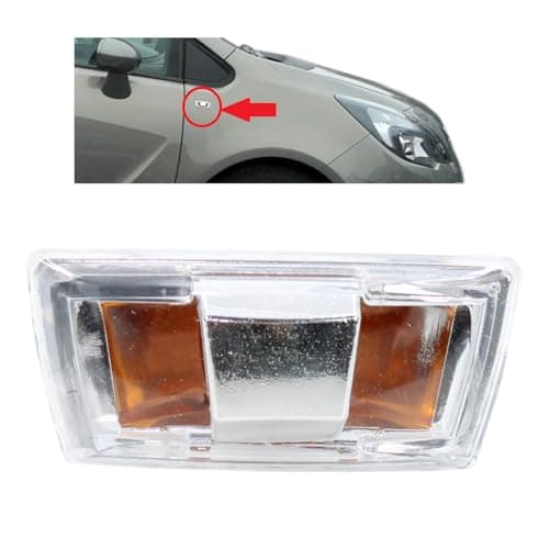Image of BIAREN Side Marker Indicator Repeater Light Lamp Lens Right For Vauxhall Opel Astra H J Corsa D E Insignia A Adam Meriva B Zafira B Chevrolet Cruze Orlando 1713424 13497990