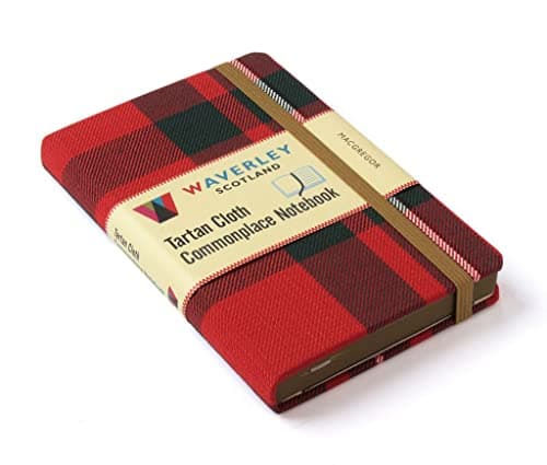 Image of Macgregor Notebook: Waverley Genuine Scottish Tartan Notebook