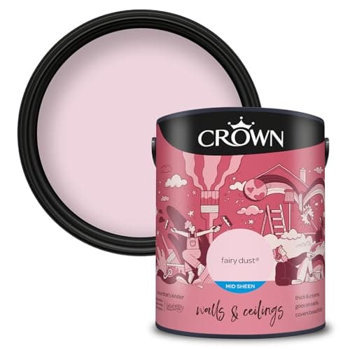 Image of Crown Fairy Dust® 5L Walls & Ceilings Mid Sheen Emulsion