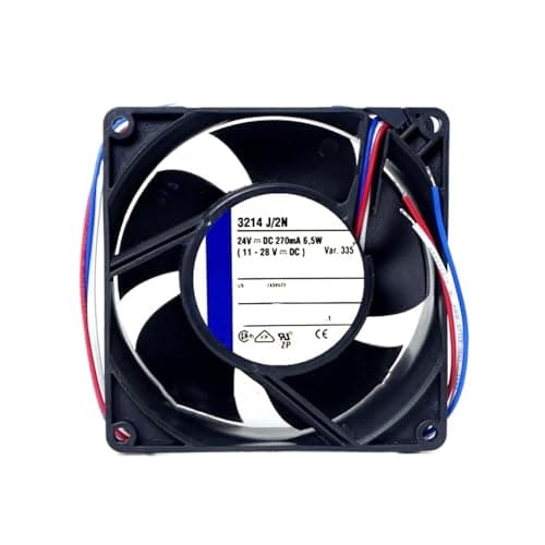 Image of YLPWKMVZ Cooling Fan 3214J/2N 24VDC 6.5W 0.27A 92 * 92 * 38MM radiator