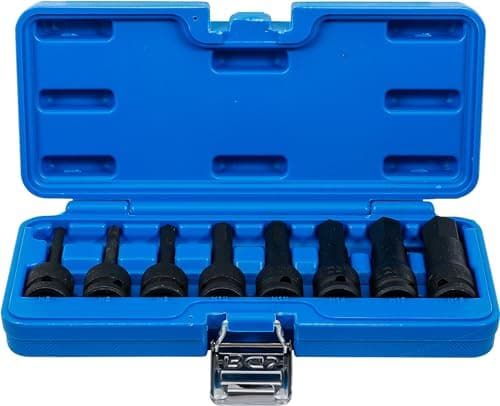 Image of BGS 5481 | Impact Bit Socket Set | 12.5 mm (1/2") Drive | internal Hexagon 5 - 19 mm | 8 pcs.