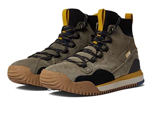 Image of The North Face Mens Back-to-Berkeley Track Shoe, New Taupe Green Mineral Gold, 6.5 UK