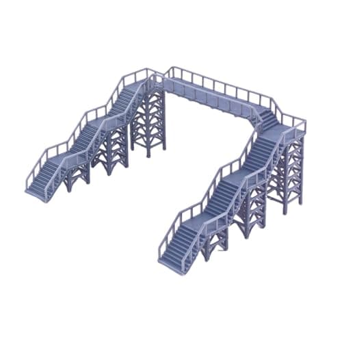 Image of Outland Models Overhead Footbridge Standard(2 Stairs) 1:160 N Gauge