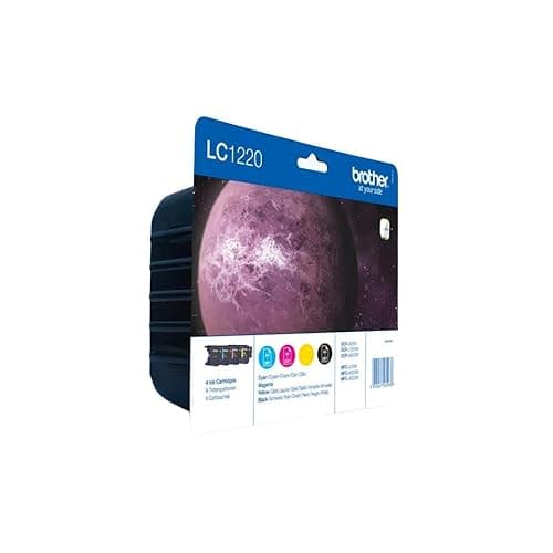 Image of BROTHER LC1220 Colour Value Pack Ink Cartridges- Blister