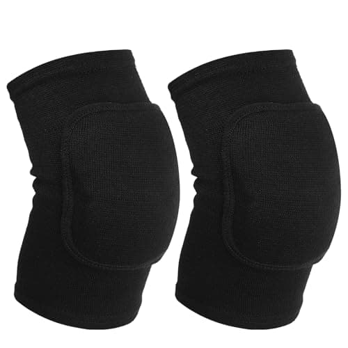 Image of 1 Pair Tandem Volleyball Elbow Pads, Arm Brace Pads Elbow Protector Strap Support Fitness Arm Protector Compression Arm Breathable with Padded Soft Support Cushion for Kids,Men and Women(Black)