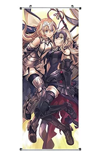 Image of CosplayStudio Large Fate Apocrypha Fabric Scroll Picture/Cocoemono 100 x 40 cm Design: Jeanne & Ruler