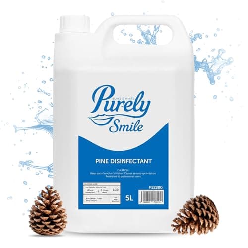 Image of Blake & White Pine Disinfectant Liquid 5L - Purely Smile Multi Purpose Cleaner for Deep Hygiene & Long Lasting Freshness - Strong Disinfectant for Drains, Sinks & Toilets - PS2200