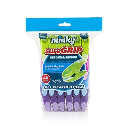 Image of Minky 48pk Sure Grip Pegs