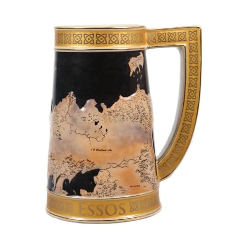 Image of Half Moon Bay Game of Thrones - Shaped Mugs - Game of Thrones Stein Mug - Westeros Map