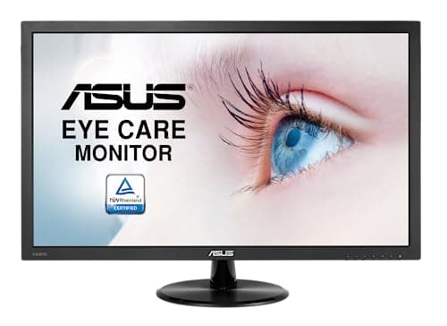 Image of ASUS VP247HAE Eye Care Monitor 23.6 Inch, Full HD, Flicker Free, Blue Light Filter, Anti Glare, Black