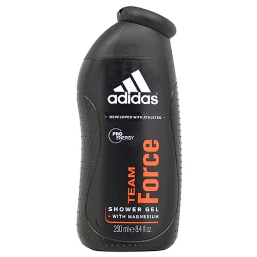 Image of Adidas - Team Force 3-in-1 Shower Gel for Men - Energising - Shampoo - Multi-Benefits - 250 ml