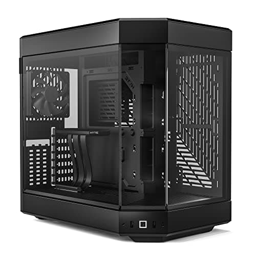 Image of HYTE Y60 Black 3-Piece Tempered Glass Dual Chamber Mid-Tower ATX Case