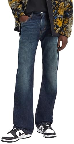 Image of Levi's Men's 527 Slim Boot Cut Jeans, Blue, 31W / 34L