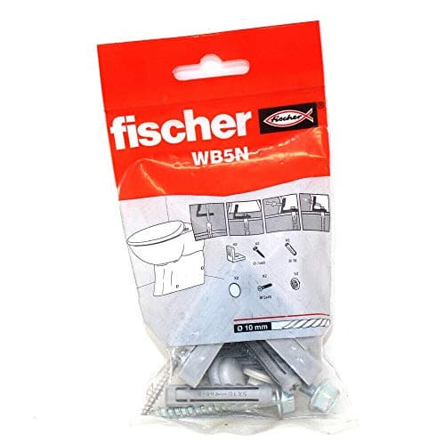 Image of Fischer WB5N Fixing Set for Free Standing Recessed Toilets & Bidets WC Lavatory