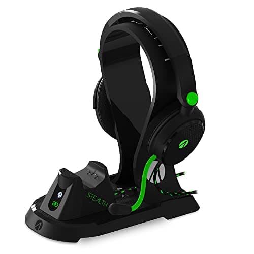 Image of STEALTH SX-C160X XBOX Series S/X Gaming Station - Gaming Headset, Headset Stand, Storage Base, Charging Dock, High-Capacity Battery & USB-C Play & Charge Cable