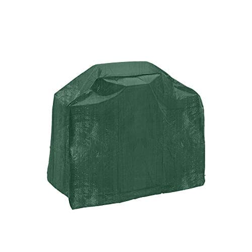 Image of Green Bay Polyethylene BBQ Grill Cover, Dust-Proof & Anti-UV for Outdoor Garden, Fits Weber Brinkmann Holland, Green((57/145cm x 24/61cm x 46/117cm))