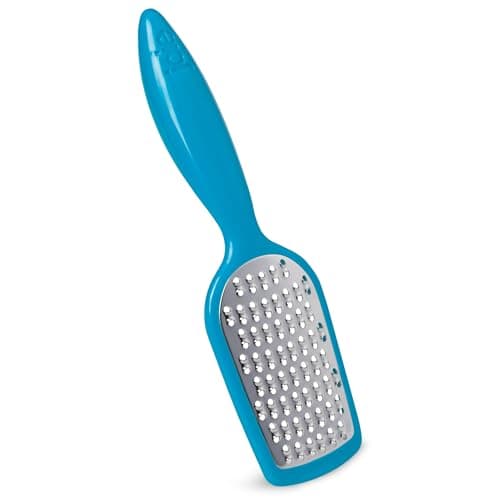 Image of Joie Kitchen Gadgets 29792 Stainless Steel 7 Inch Mini Cheese Grater (Random Colors), Silicone, Red, Green, Burgundy