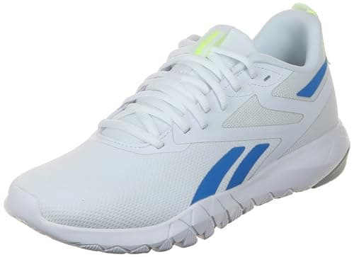 Image of Reebok FLEXAGON Force 4 Footwear White/Kinetic Blue/Digital Lime Male Training Shoes