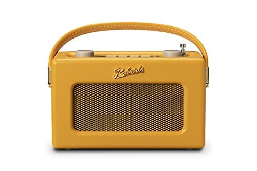 Image of Roberts Revival UNO FM/DAB/DAB+ Digital Radio with Bluetooth, Sunburst Yellow