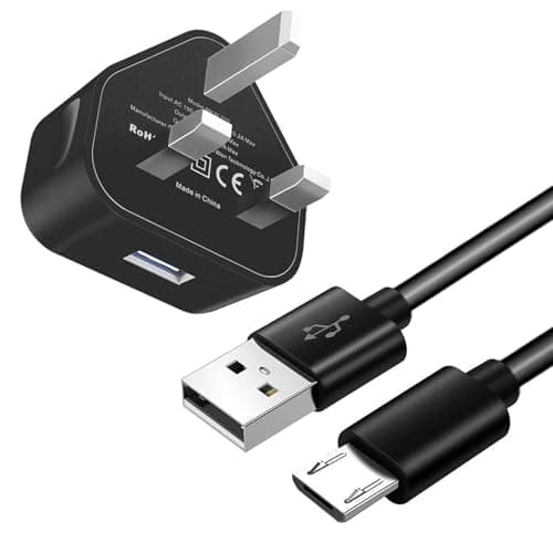 Image of USB Fire TV Stick Charger Cable Compatible for Amazon Fire TV Stick Plus/4k Max, 4K+,Lite, Roku Streaming Stick/Express+, Premiere/+, Roku Voice Remote Pro Micro USB Charging Power Cord Cable (1.5M)