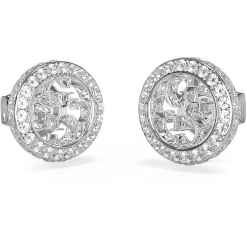 Image of Earrings GUESS 4G Crush JUBE04164JWRHT-U stainless steel