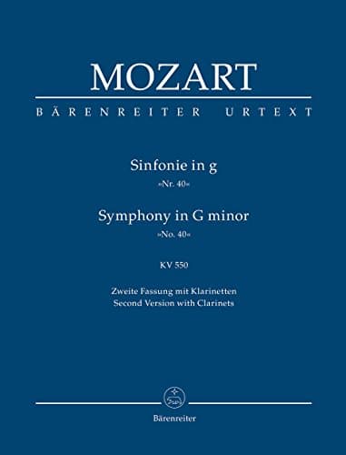 Image of Symphony No.40 in G minor K.550 (Study Score)
