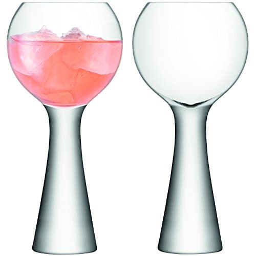Image of LSA International Moya Wine Balloon 550 ml Clear | Set of 2 | Mouthblown and Handmade Glass | MV22
