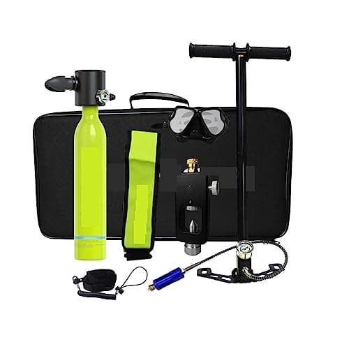 Image of Compact Diving Lungs - Portable Mini Diving Tank 0.5L for Safe Exploration - Safer Oxygen Cylinder Rebreather for Dive Gear - Enhanced Underwater Experience