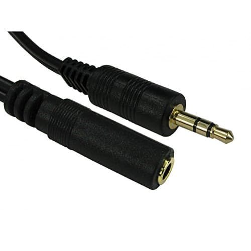 Image of 10m 3.5mm Jack Extension Cable - Premium Quality / 24k Gold Plated/Audio/Stereo/Male to Female