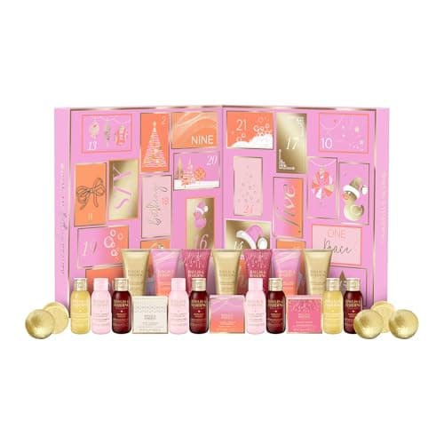 Image of Baylis & Harding Jojoba, Vanilla & Almond Oil Luxury 24 Days of Beauty Advent Calendar Gift Set - Vegan Friendly